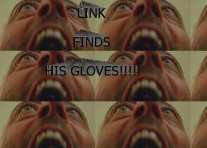 Link finds his gloves