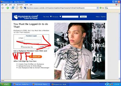 MySpace supports you emo kids