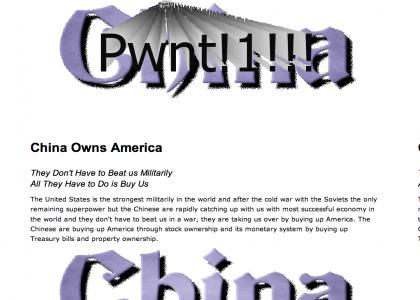 China Owns America