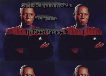 Capt. Sisko, Official DS9 Wal-Mart Greeter Guy