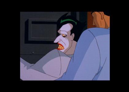 The Joker gets sodomized!