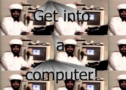 Computer Man is at it again