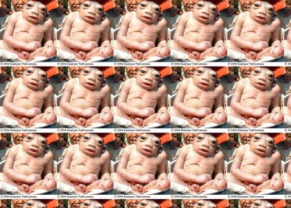 crazy deformed baby born in india