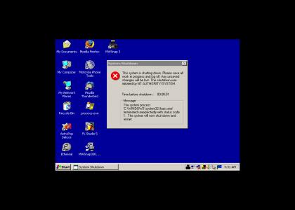 Epic Windows XP Maneuver