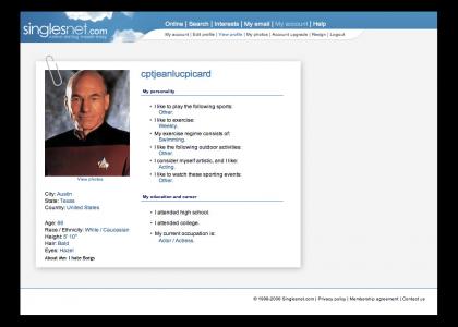 Picard Looking for Love