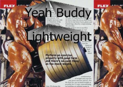 Lightweight for Ronnie Coleman
