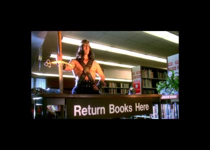 Conan The Librarian!