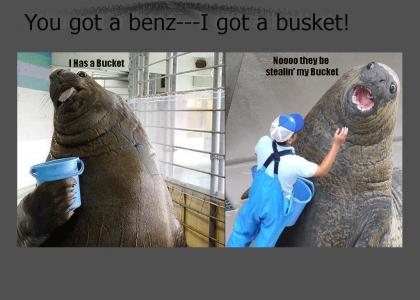 You got a benz? I got a busket!