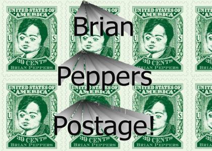 Brian Peppers Postage Stamp