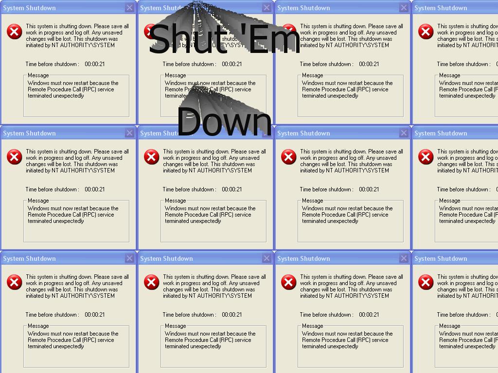 shutemdown