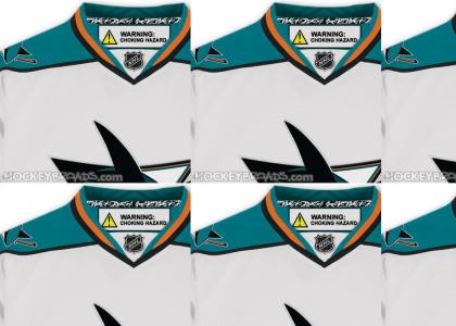 New Warning Labels on San Jose Jerseys