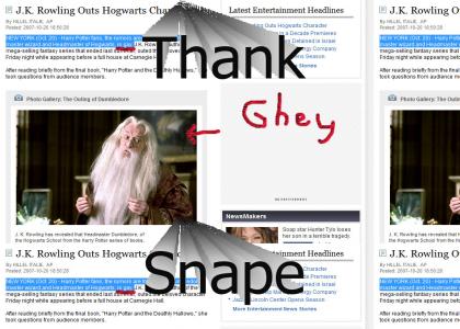 Dumbledore is Gay!