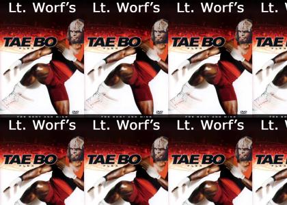 Tae-Bo with Lt. Worf!