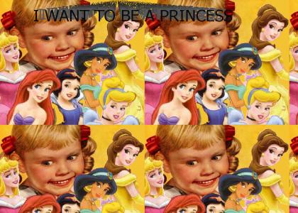 i want to be a princess...