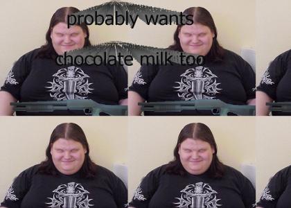 Fat Emo Gets Pissed Off!