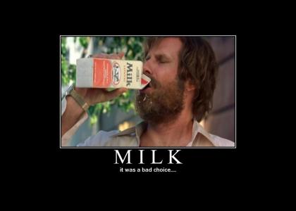 Milk Was a BAD choice...