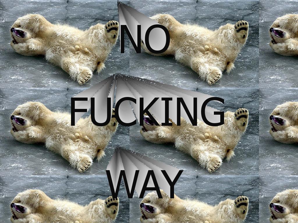 NO-FUCKING-WAY