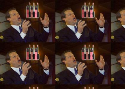 Al Gore Summons Lip Gloss!