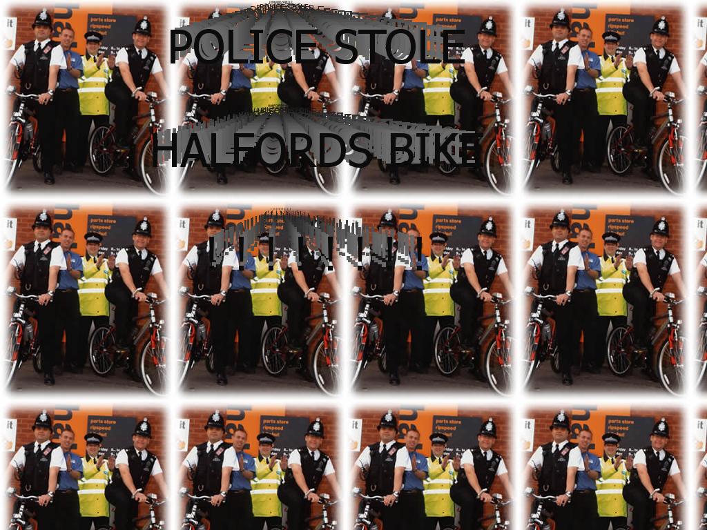 PoliceStoleHalfordsBike