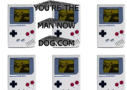 You're the man now, dog! The gameboy game.