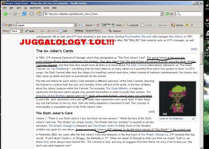 Juggalology is Scientologies Alter-Ego
