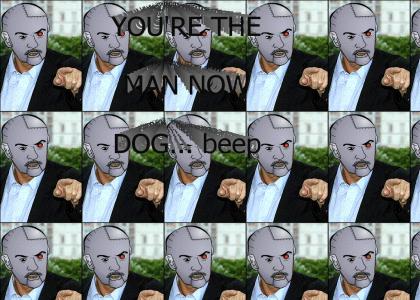 Robot Connery: You're The Man Now Dog