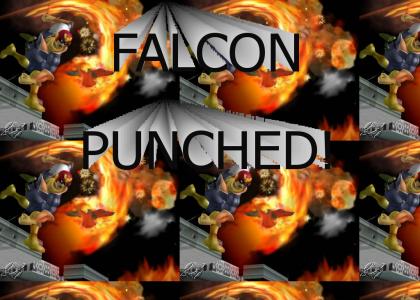 FALCON PUNCHED!