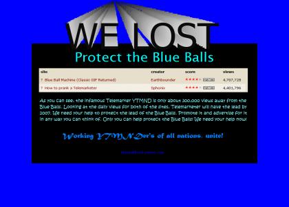 Protect the Blue Balls!