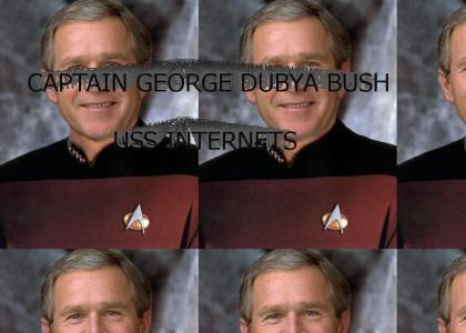 Elljay loves Captain George W. Bush