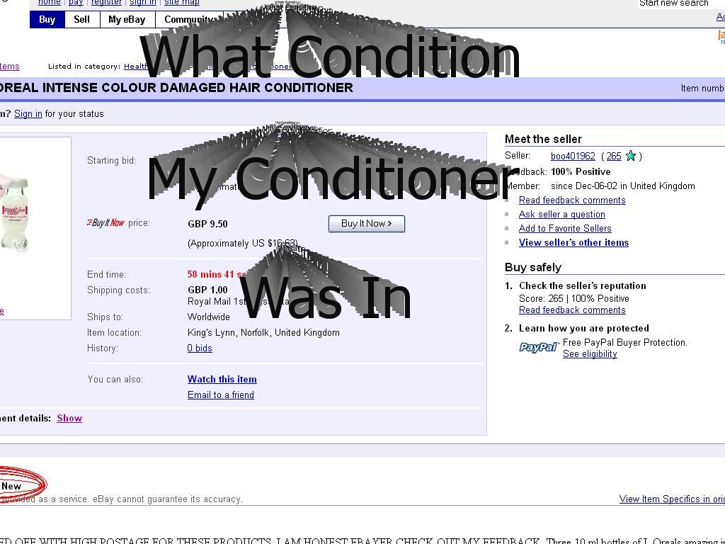 conditionercondition