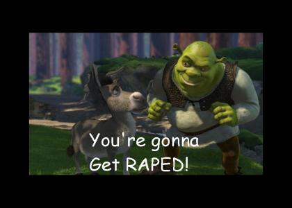 Shrek rapes Donkey