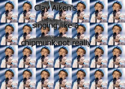 clay aiken chipmunk