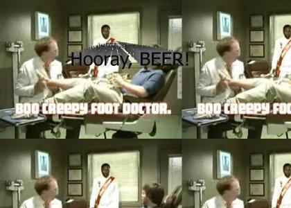 BOO, Creepy foot doctor