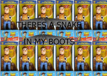 There's a snake in my boot!