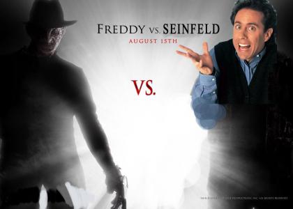 Freddy VS Seinfeld (poster 1)
