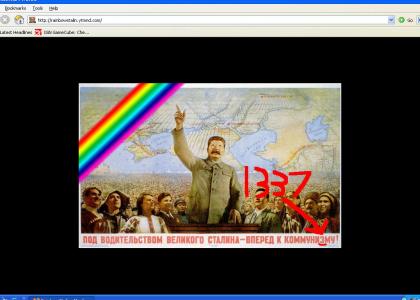 Rainbow Stalin is 1337