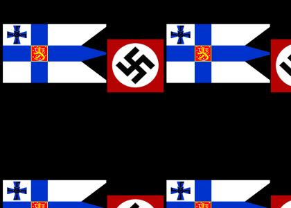 OMG Scret Nazi Finnish Flag!