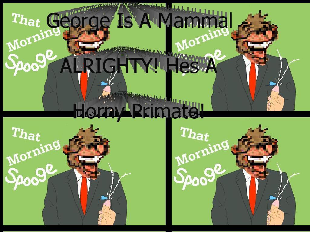 GeorgeBushIsATuggingMonkey