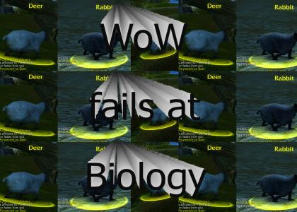 WoW fails at biology