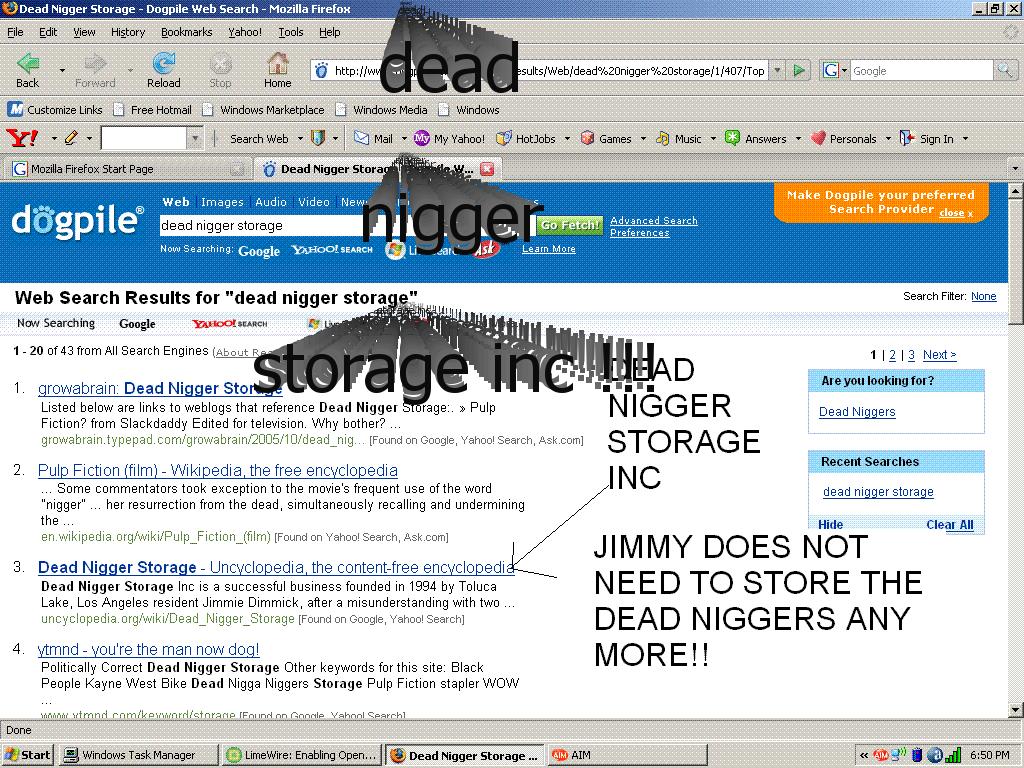 deadniggerstorageinc