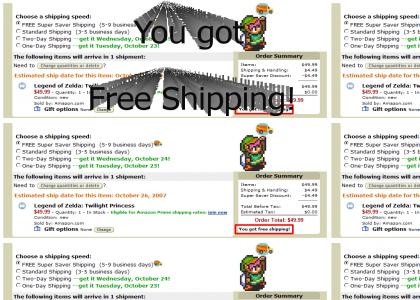 Link got free shipping
