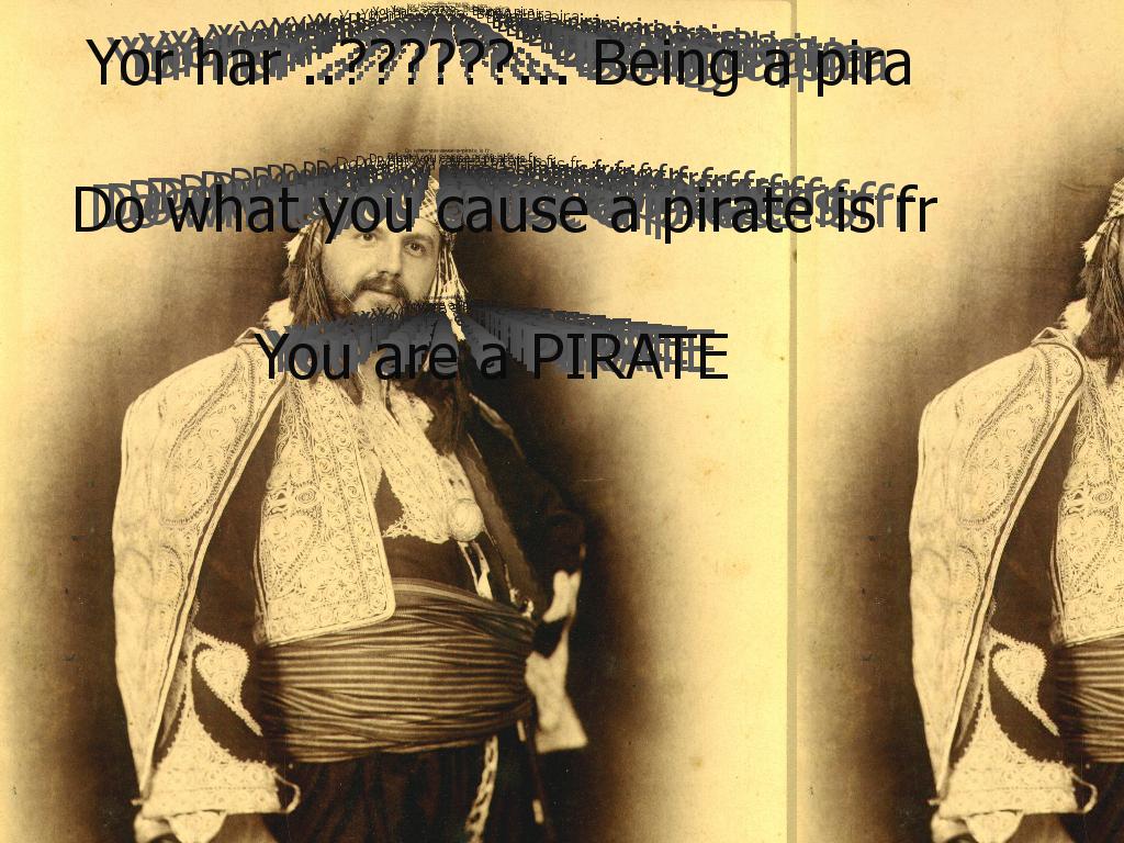 yourethepiratenowdog