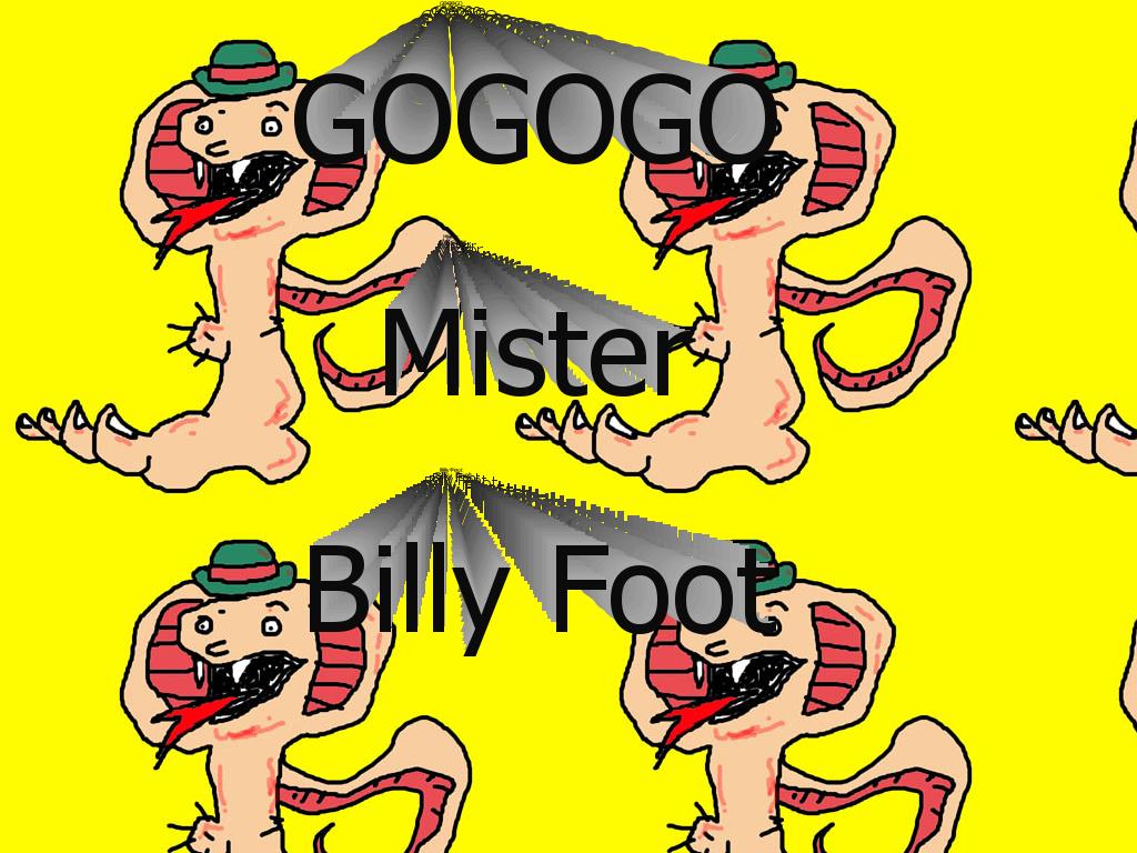 billyfootgo