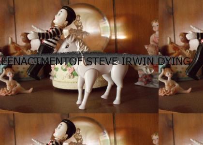 Bad Reenactment of Steve Irwin's Death