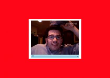 Chris Pirillo Shoe On Head