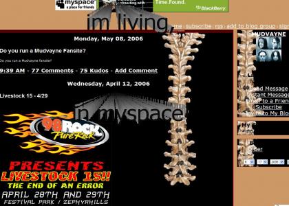 mudvayne lives in myspace