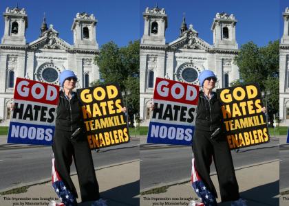 God Hates Noobs!