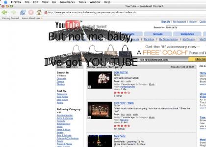 Tom Petty has YouTube