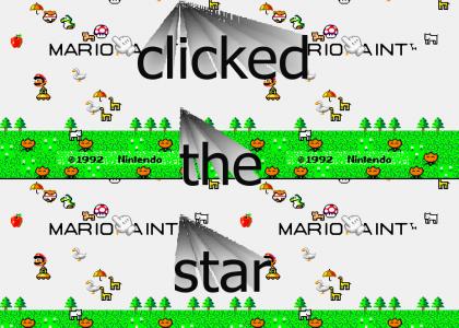 YOU CLICKED THE STAR