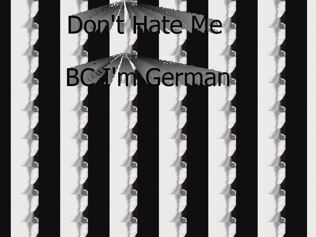 donthatemebcimgerman